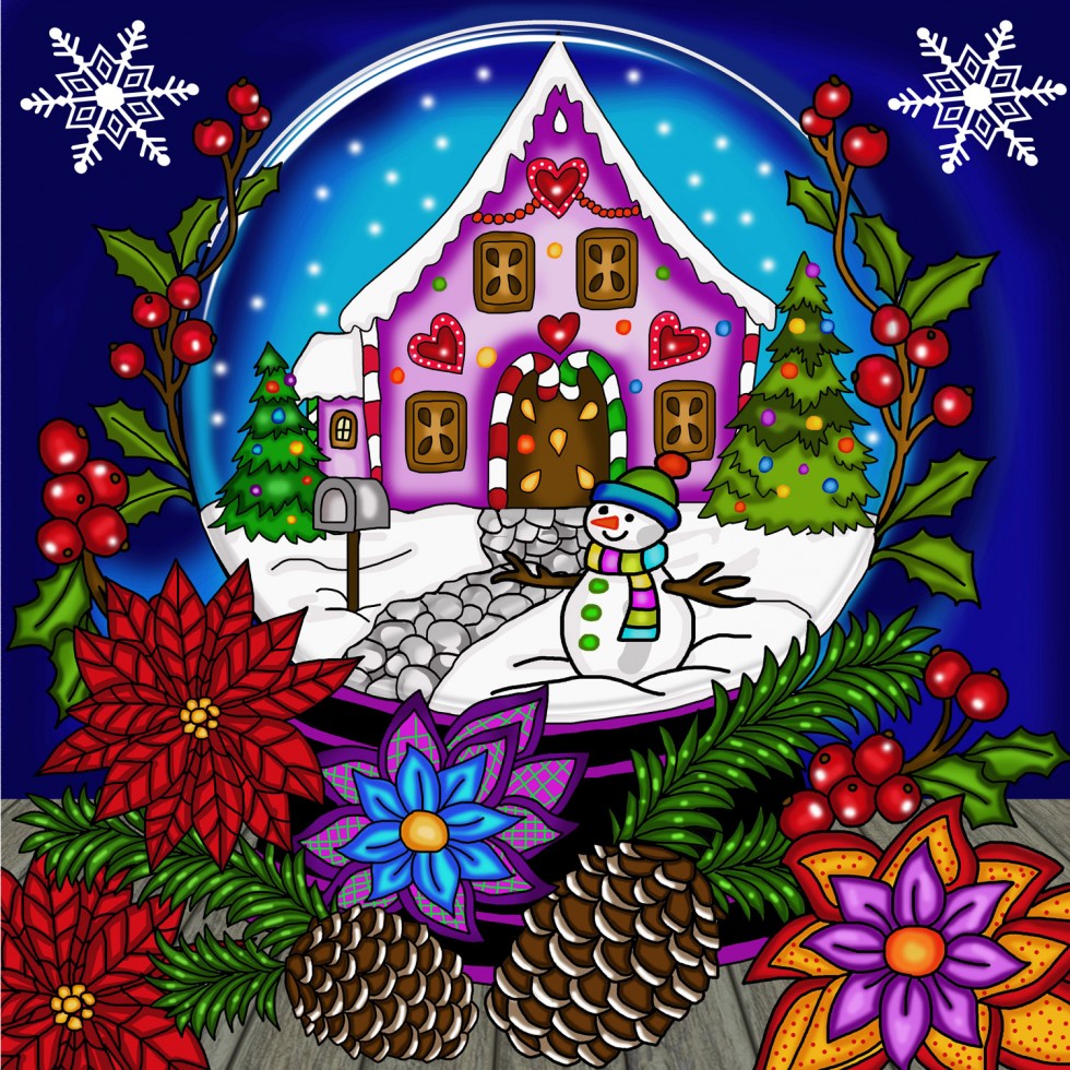 Diamond Painting - SNOW GLOBE