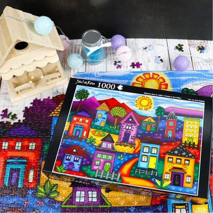 Puzzle - HOUSES IN THE VALLEY