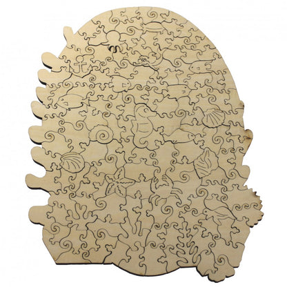 Wooden puzzle - HIPPOCAMPUS